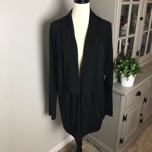 Tart/Stitch Fix Arless Jacket/Cardigan Black Sz XL